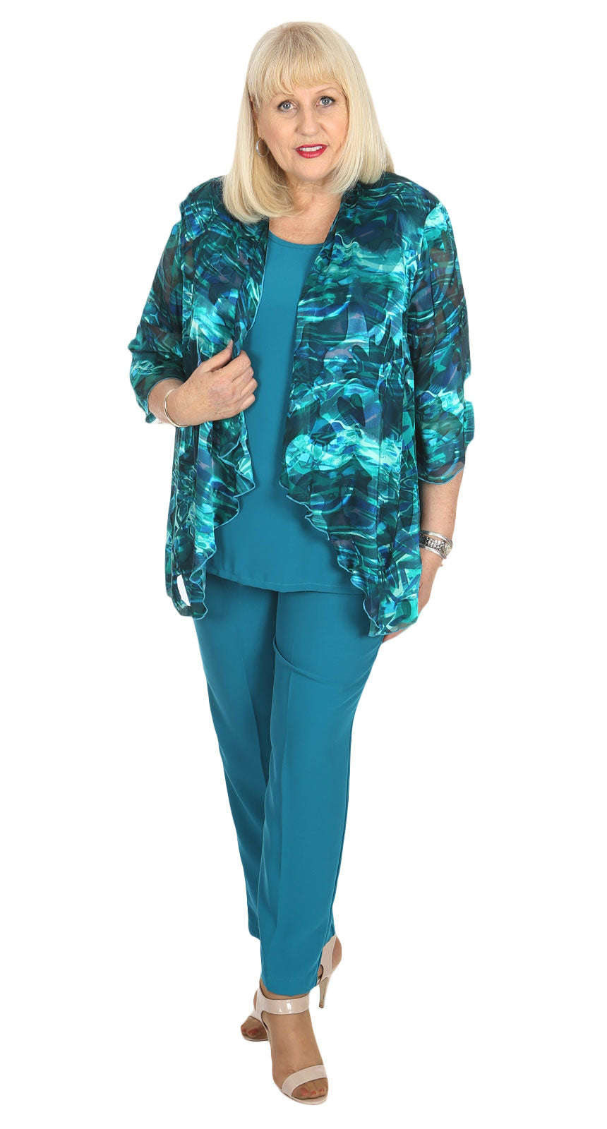 Sybil's Crepe Pant Teal