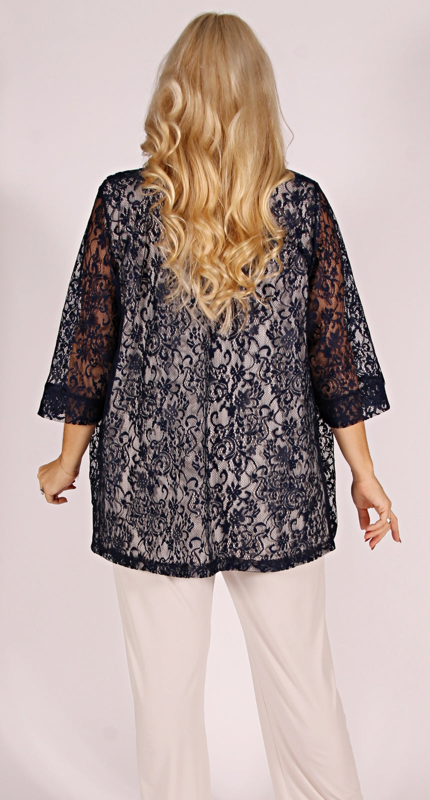 Louisa Lace Jacket Black
