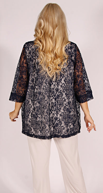 Louisa Lace Jacket Black