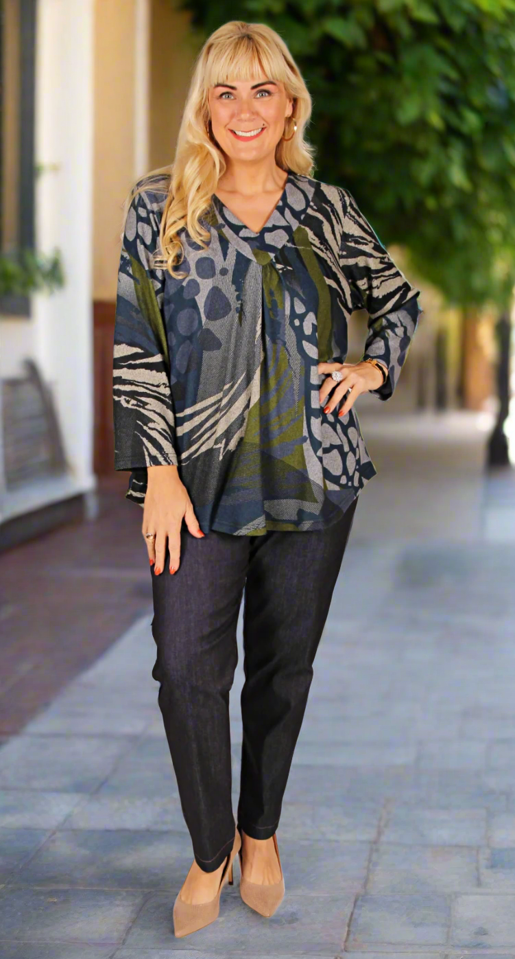 Stretch Denim Jean Indigo
