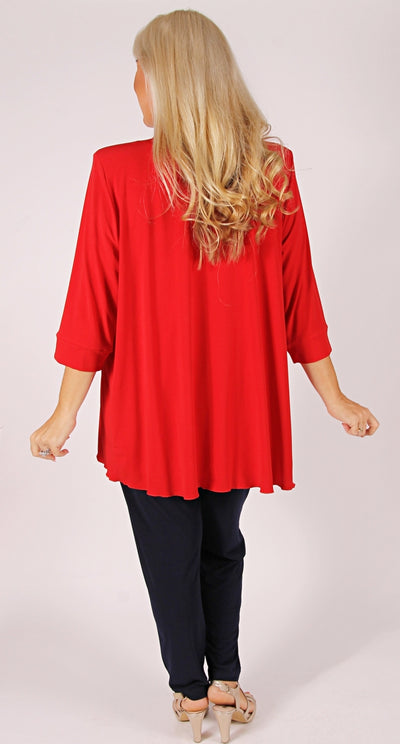 Sia Swing Jacket Red