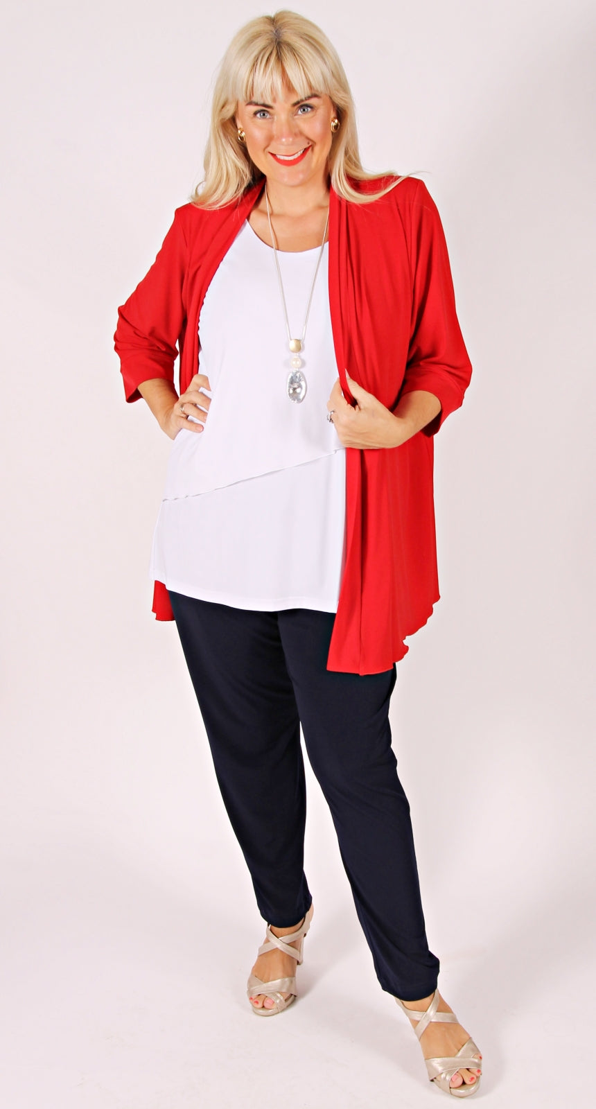 Sia Swing Jacket Red
