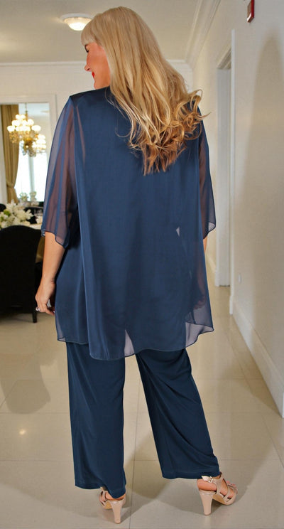 New Wide Leg Pant Teal