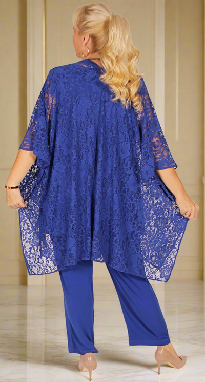 Occasion Wrap Sapphire Lace