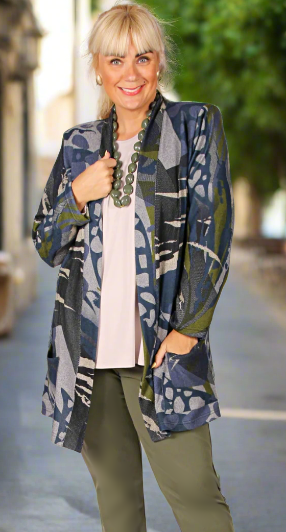 Pull-On Ponti Pant Khaki
