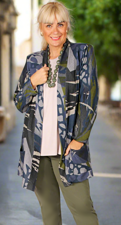 Pull-On Ponti Pant Khaki