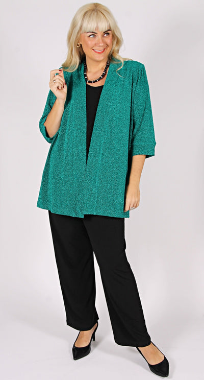 Starlit Shimmer Jacket Emerald