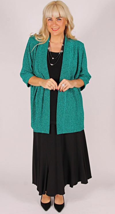 Starlit Shimmer Jacket Emerald