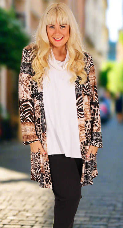 Cosy Knit Edge to Edge Animal Kingdom
