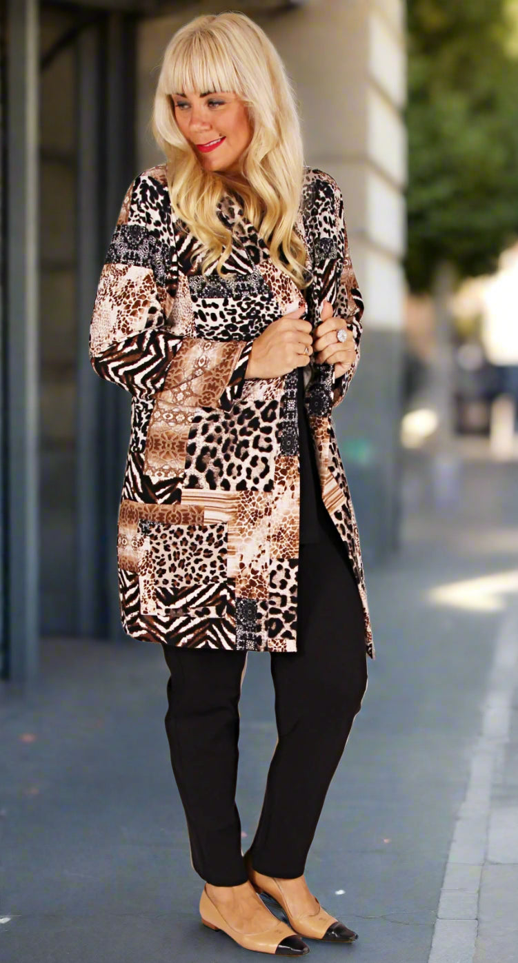 Cosy Knit Edge to Edge Animal Kingdom