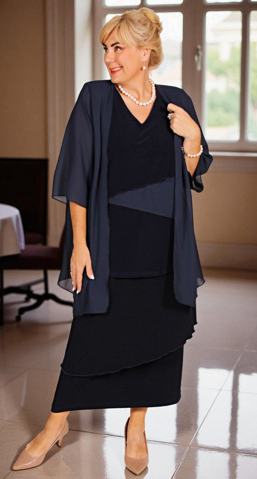 Events Edge to Edge Jacket Navy