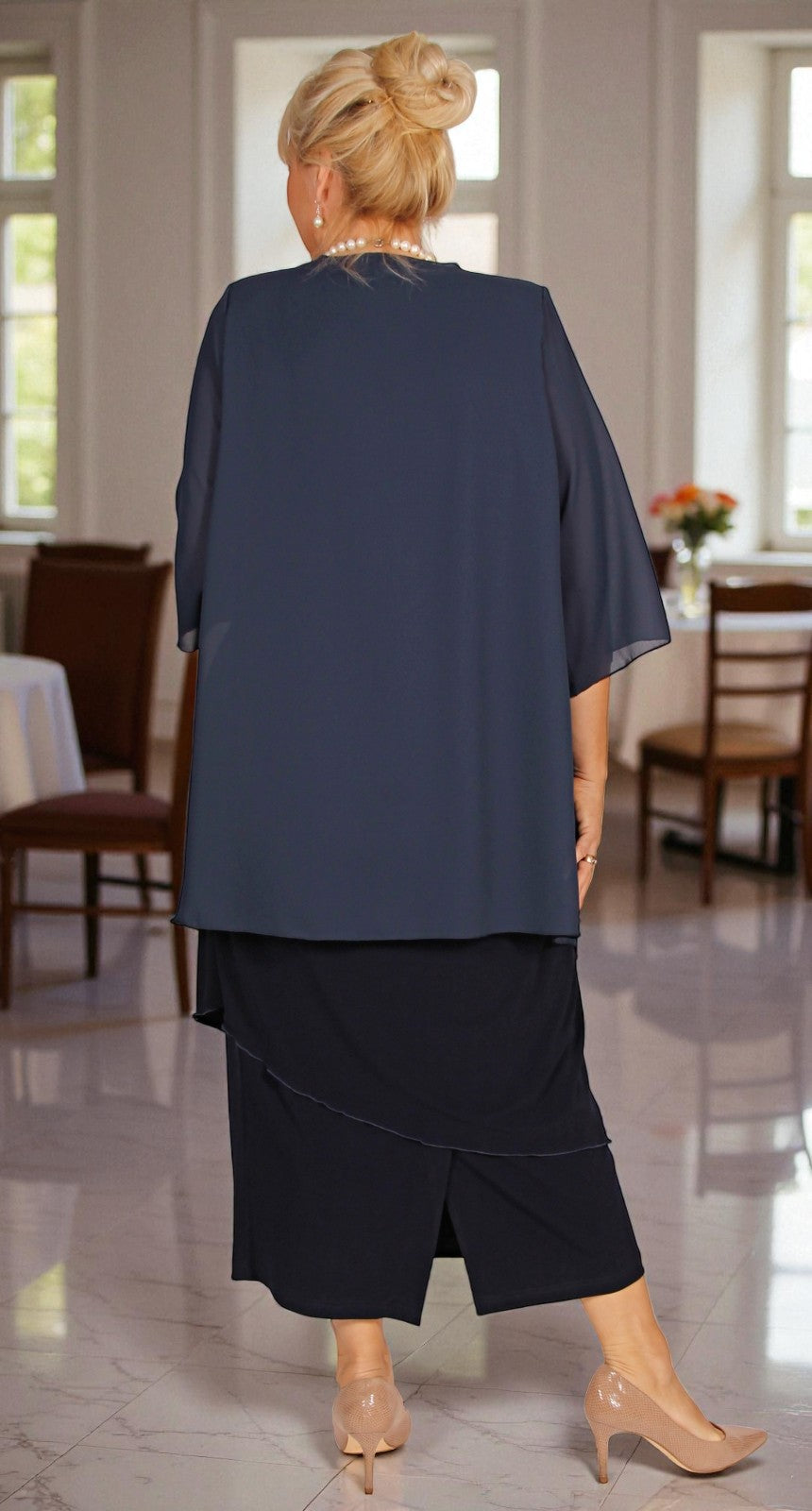 Events Edge to Edge Jacket Navy