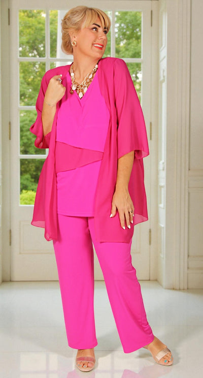 Events Edge to Edge Jacket Fuchsia