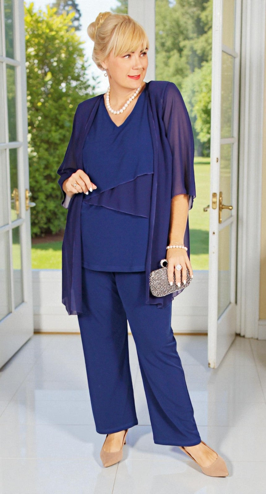 Events Edge to Edge Jacket Sapphire