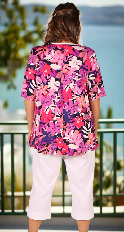 Suzie Swing Top Fuchsia Flowers
