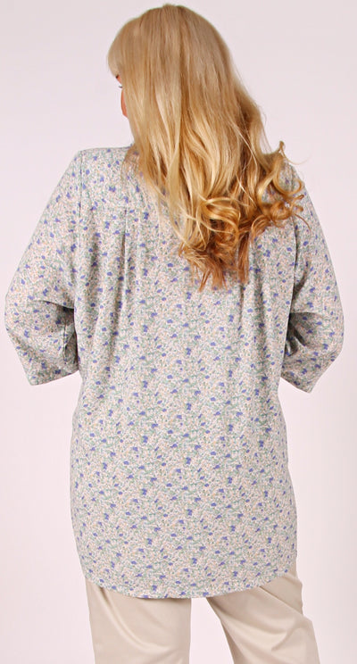 Terrific Triple Pleat Blouse Country Garden Soft Sage
