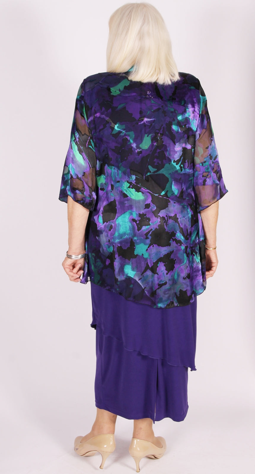 Overlay Pull-On Skirt Purple – Sybils Plus Size Fashion